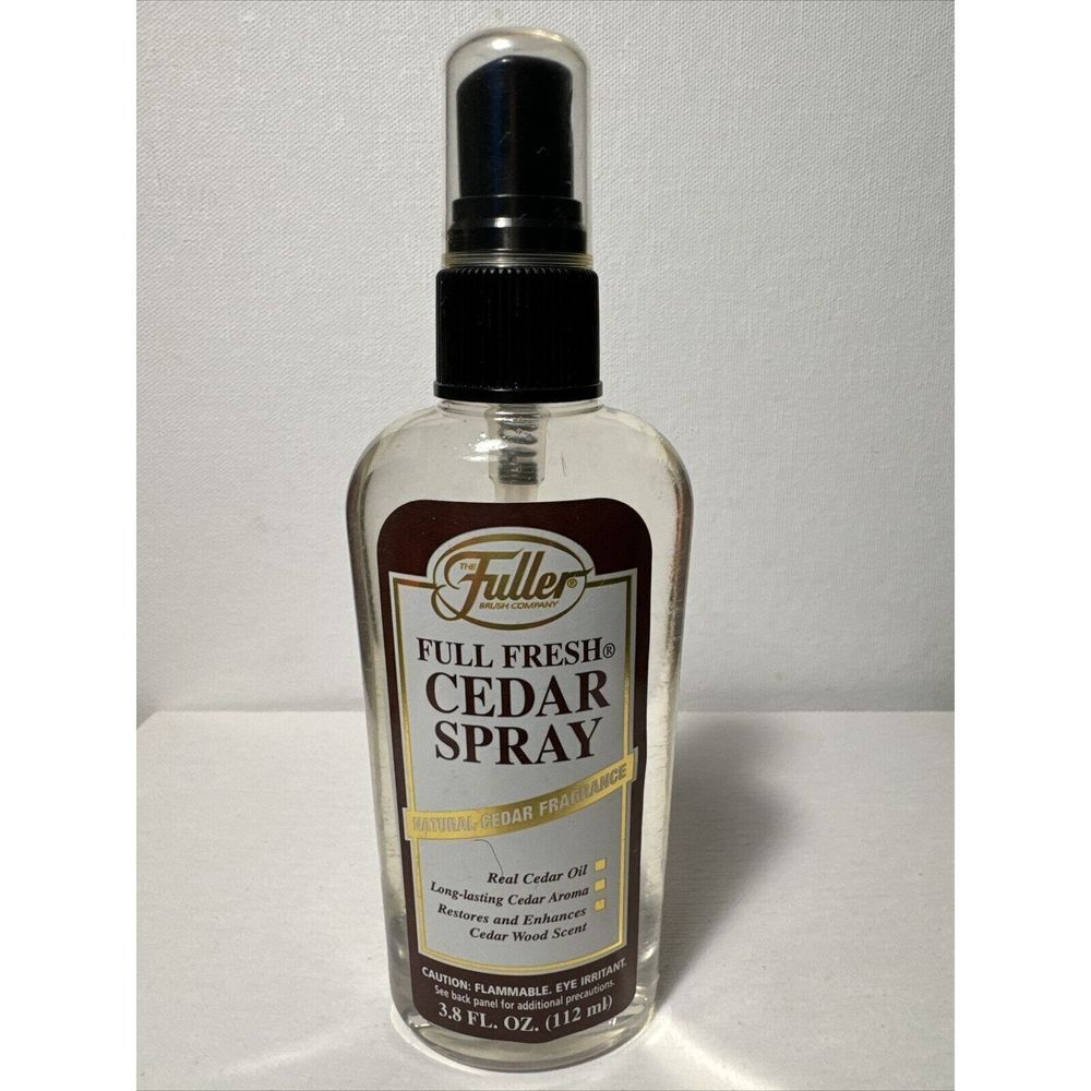 Fuller Brush Company Full Fresh Cedar Spray 3.8 fl. oz. / 112 ml. With Cap‎ NEW